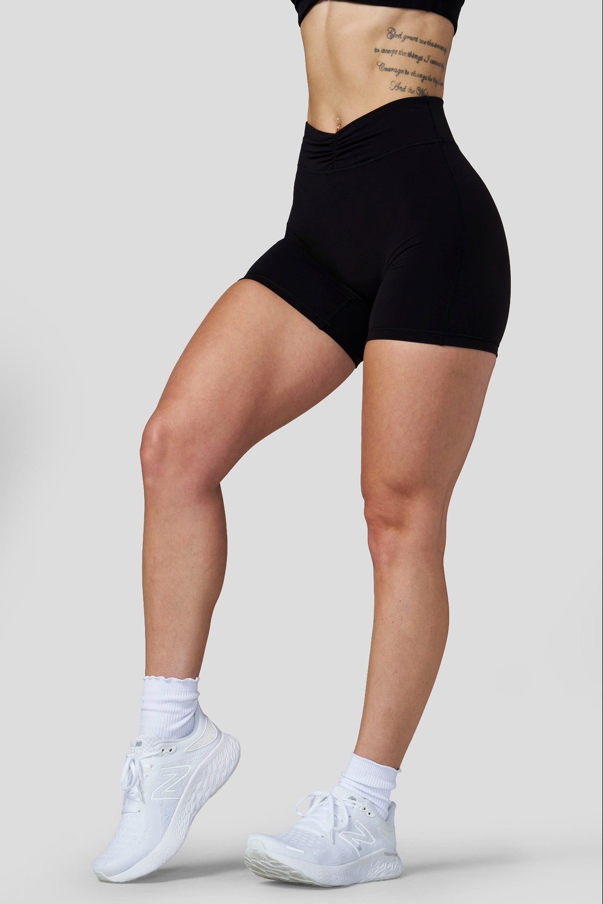 W1161 - Buttersoft Scrunch Band Shorts