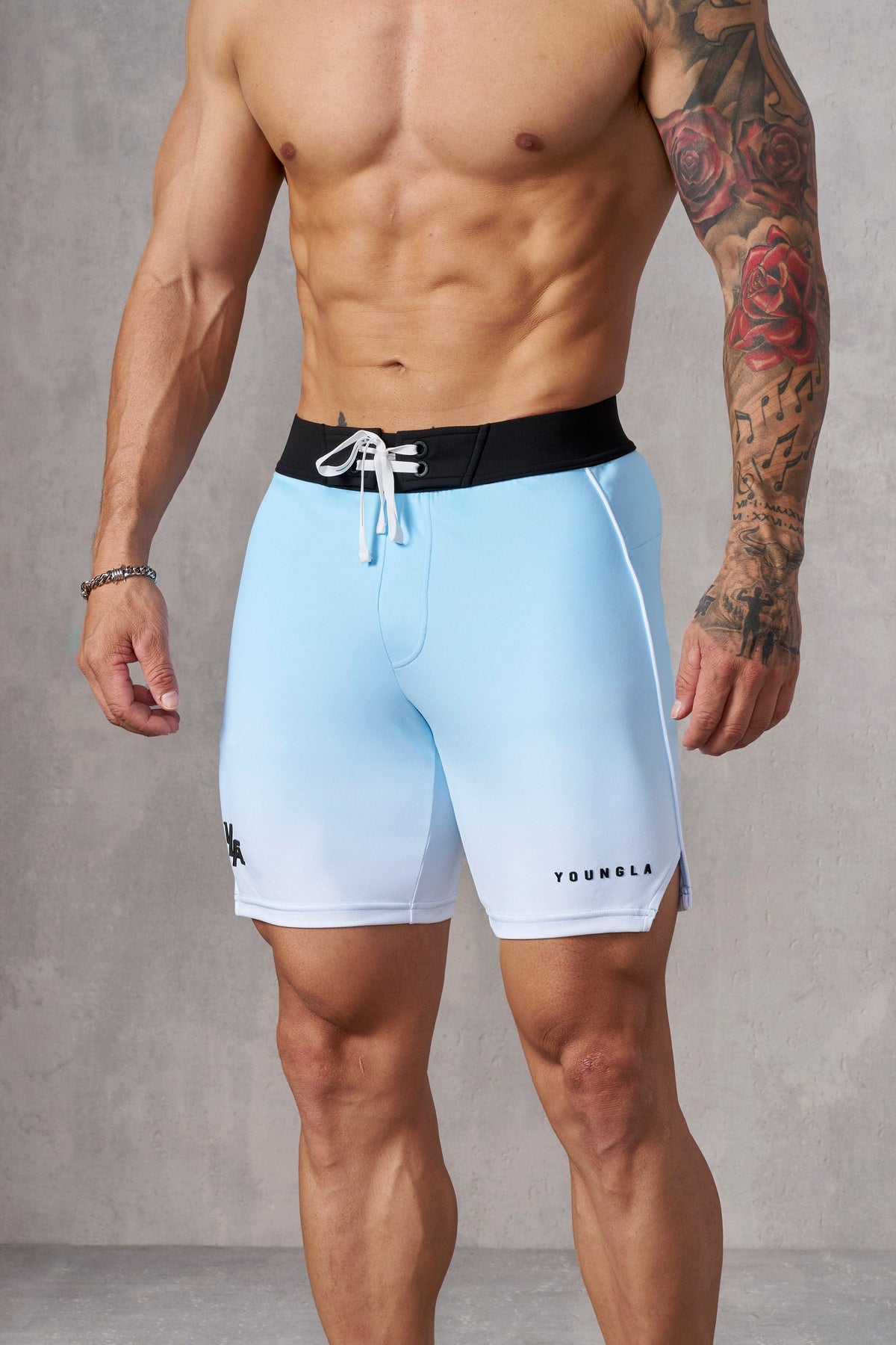 1067 - Men's physique Stage Shorts