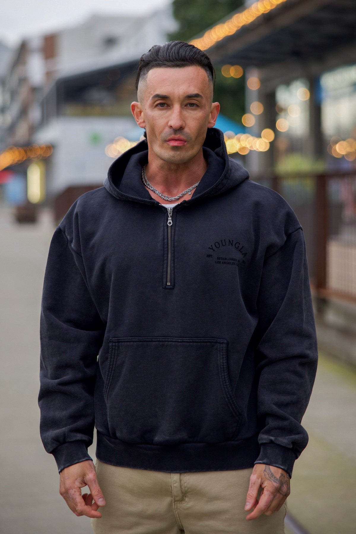 5169 - Old Money Quarter-Zip Hoodies