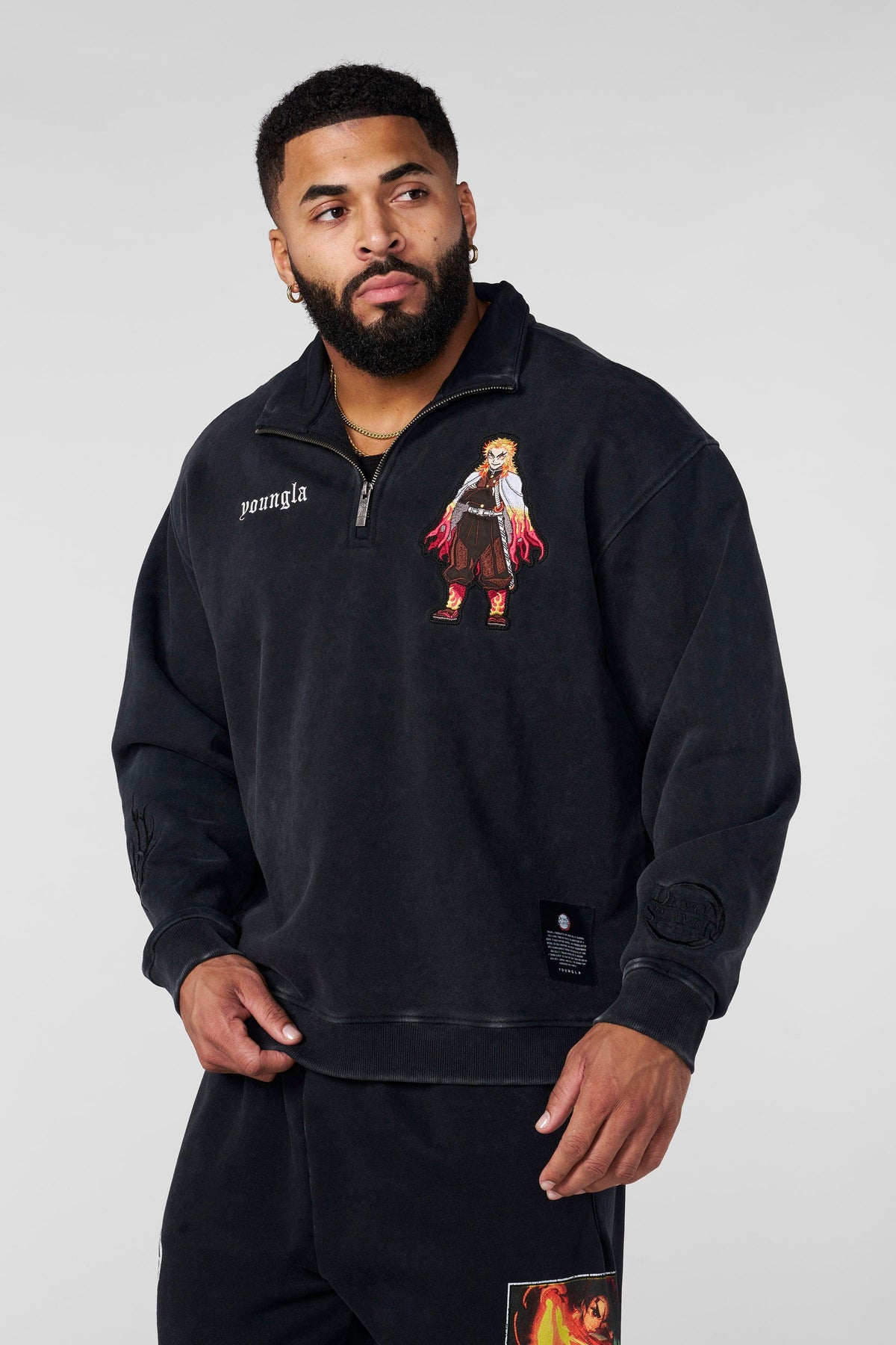 5197 - Demon Slayer: Kimetsu no Yaiba - Quarter Zip