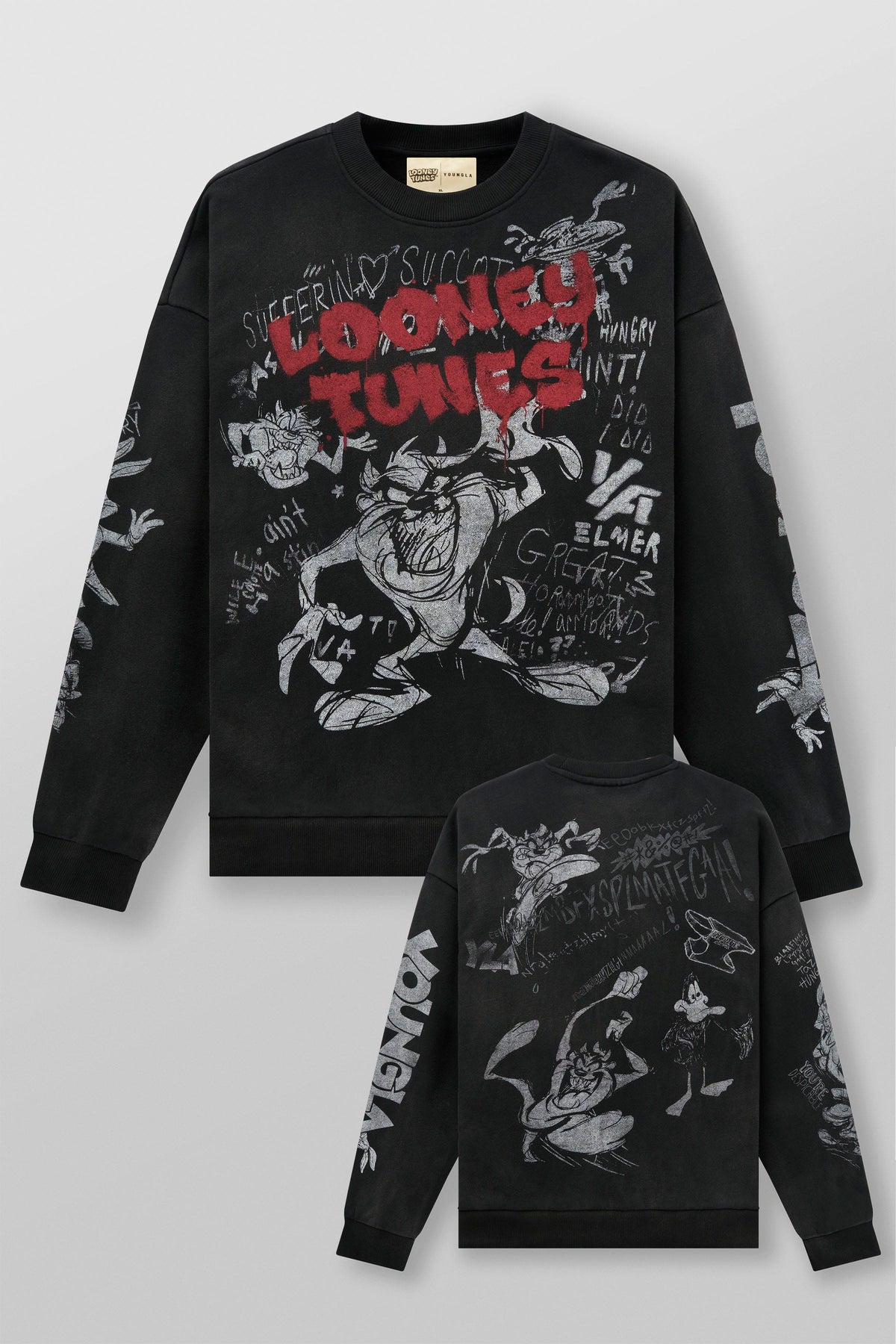 5256 - Looney Tunes Graffiti Crewnecks