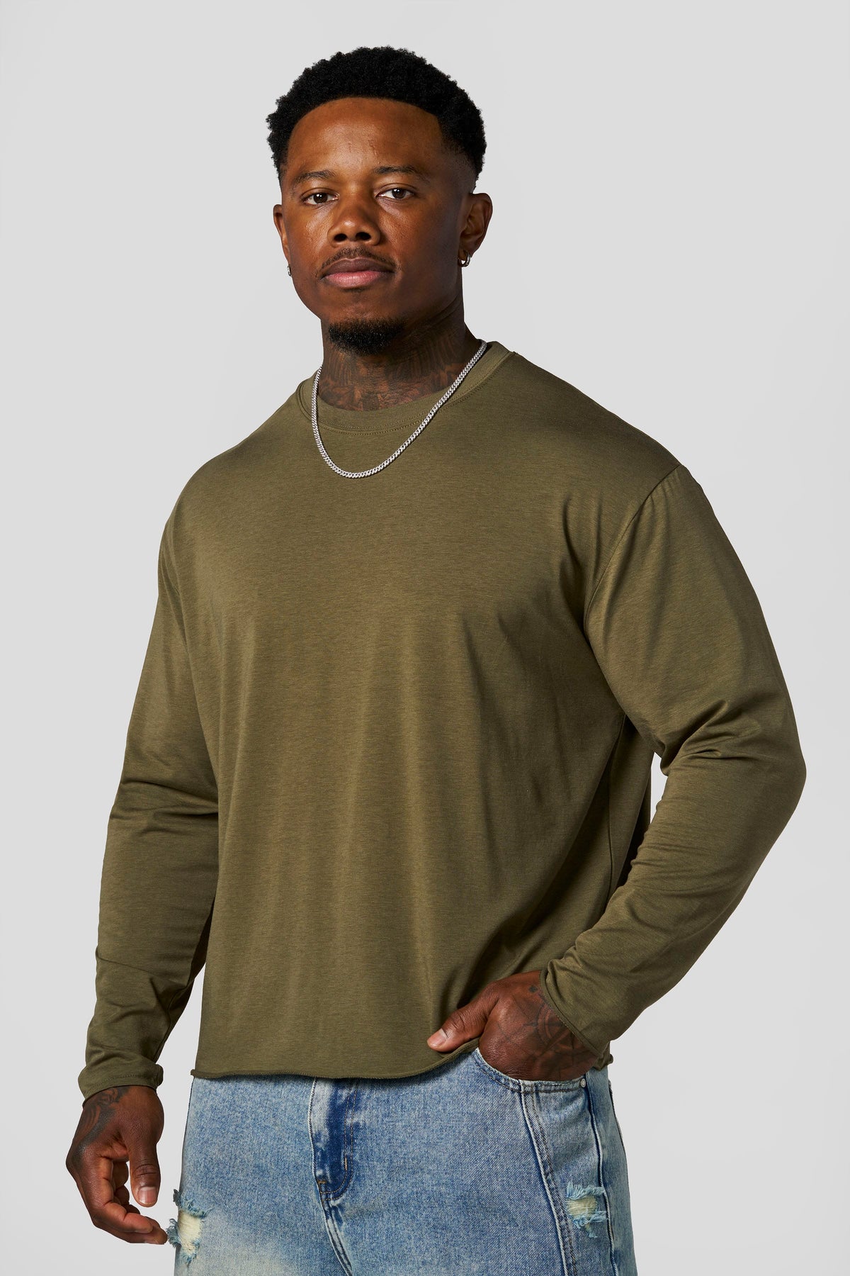 8099 - Aerotech Cropped Longsleeves