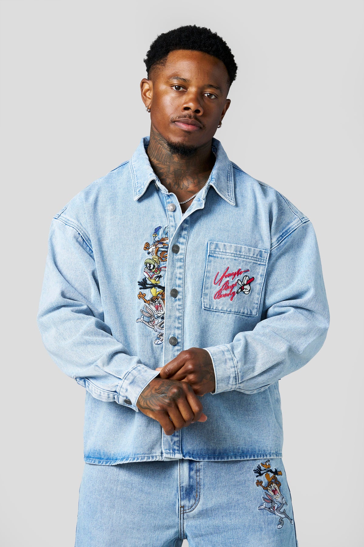 8112 - Looney Tunes Denim Shirt