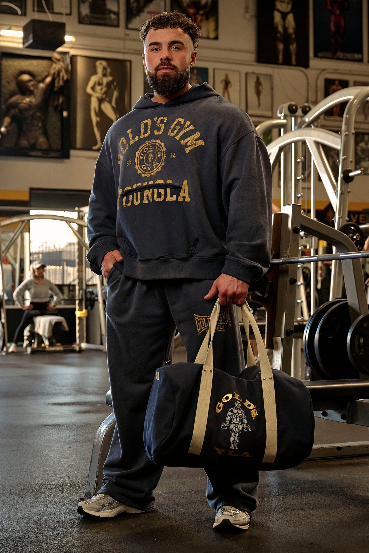 9045 - Gold's Iron Legacy Canvas Bags