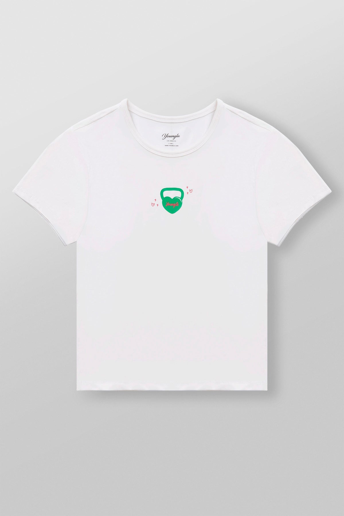 W4336 gym girl baby Tee
