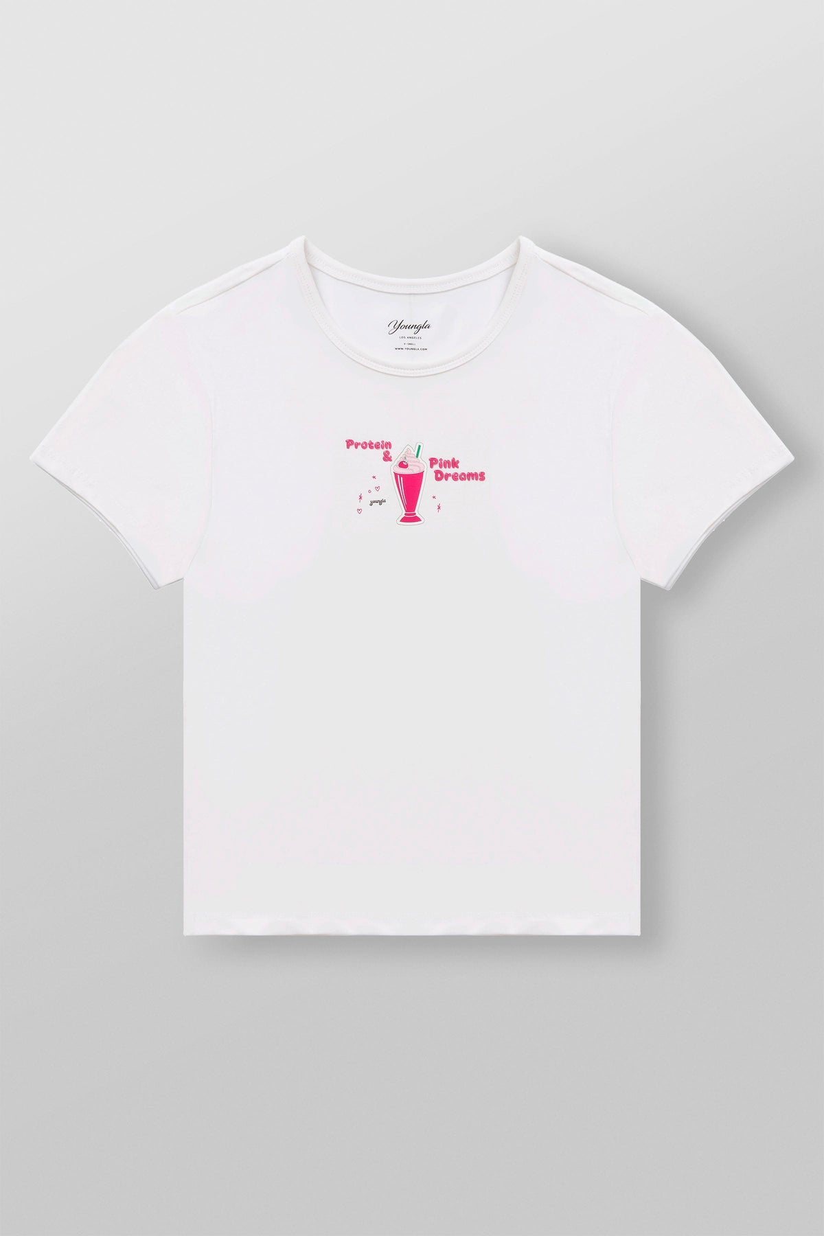 W4336 gym girl baby Tee